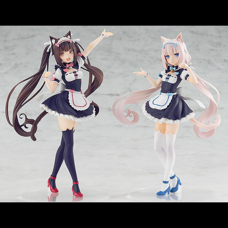 Good Smile Company Figma - Nekopara chocolate baunilha ko estatueta bonito