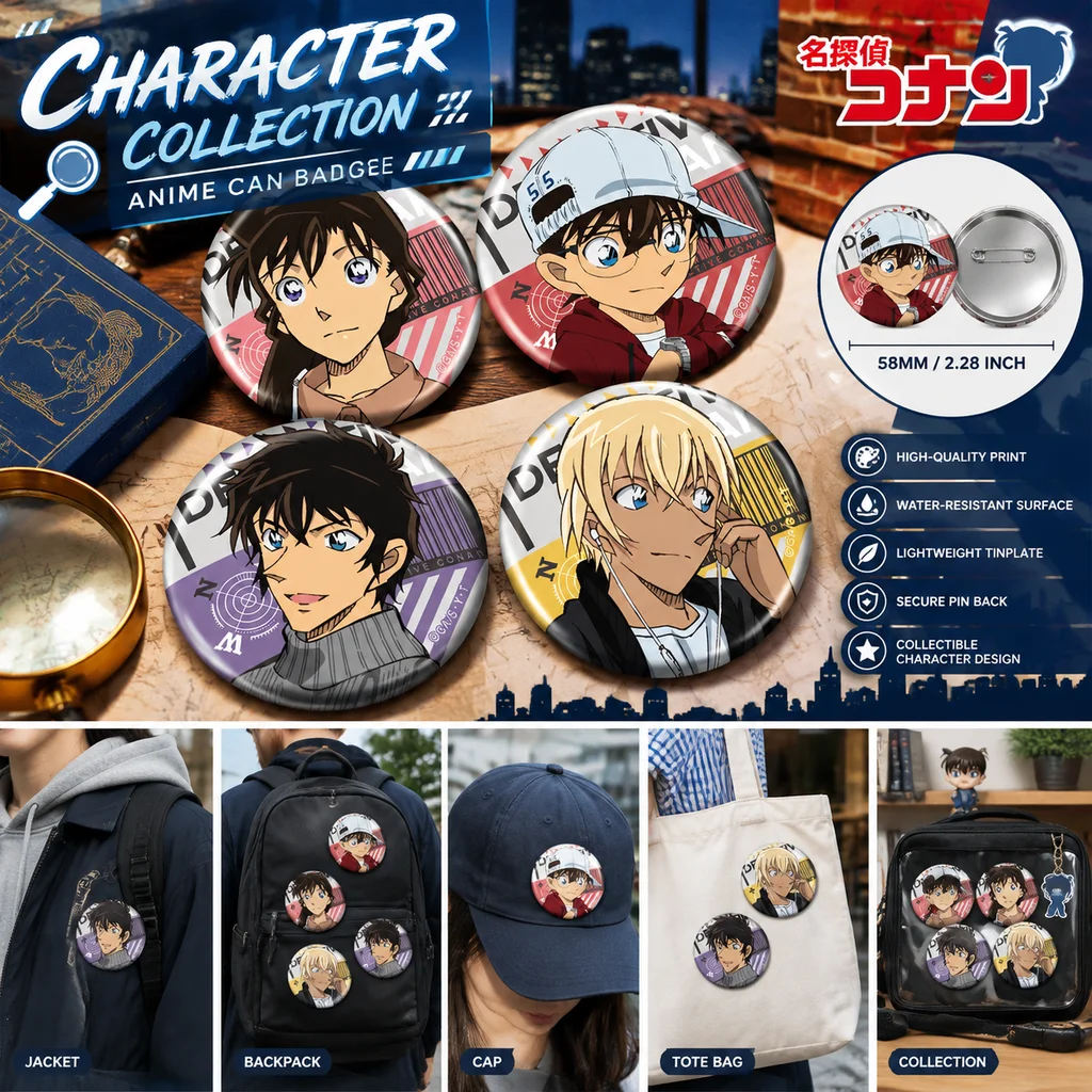 Brinde Detective Conan Japonês - Anime Merchandise In Japanese avaliação e preço